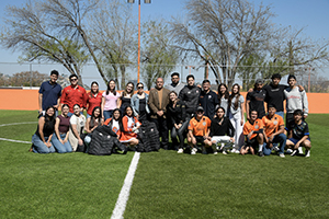 La FCC celebra a sus equipos campeones.